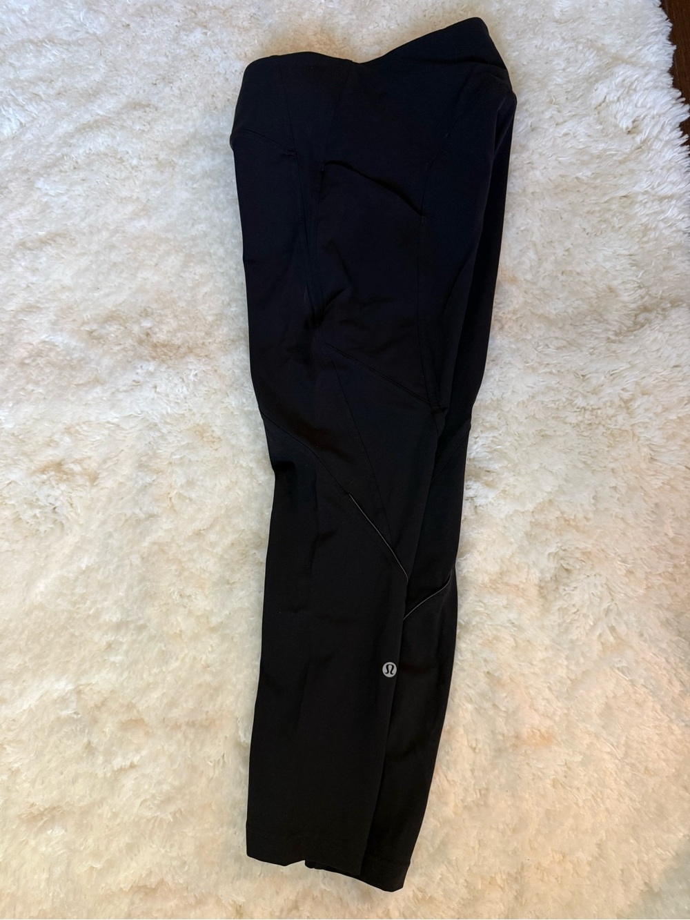 Lululemon Speed Up Black High-Rise Pocket Leggings, size 6 - Picture 3 of 6